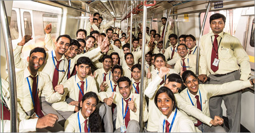 delhi metro women employee